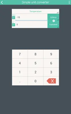 Simple Unit Converter android App screenshot 11