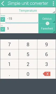 Simple Unit Converter android App screenshot 18