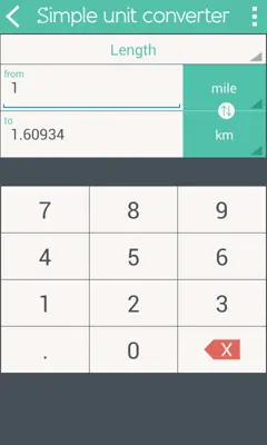 Simple Unit Converter android App screenshot 19