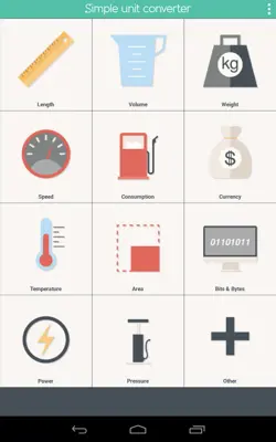 Simple Unit Converter android App screenshot 6